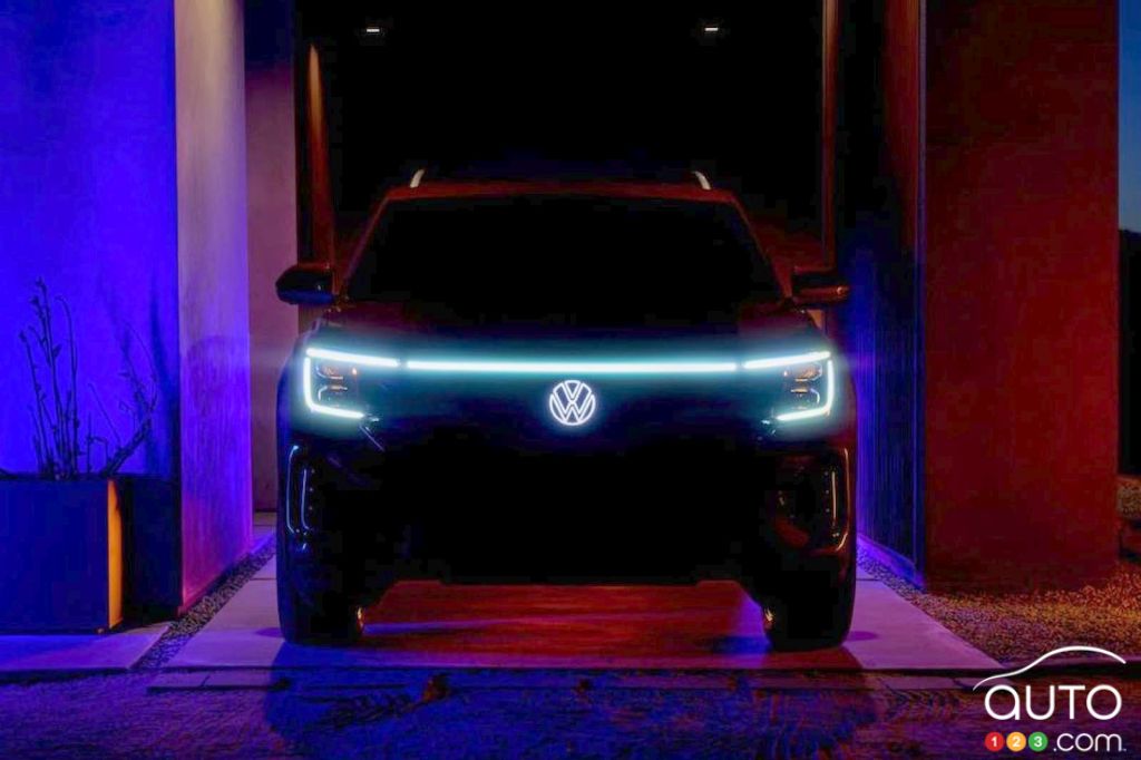 Volkswagen Atlas 2024 VW partage les premières images L’Hebdo